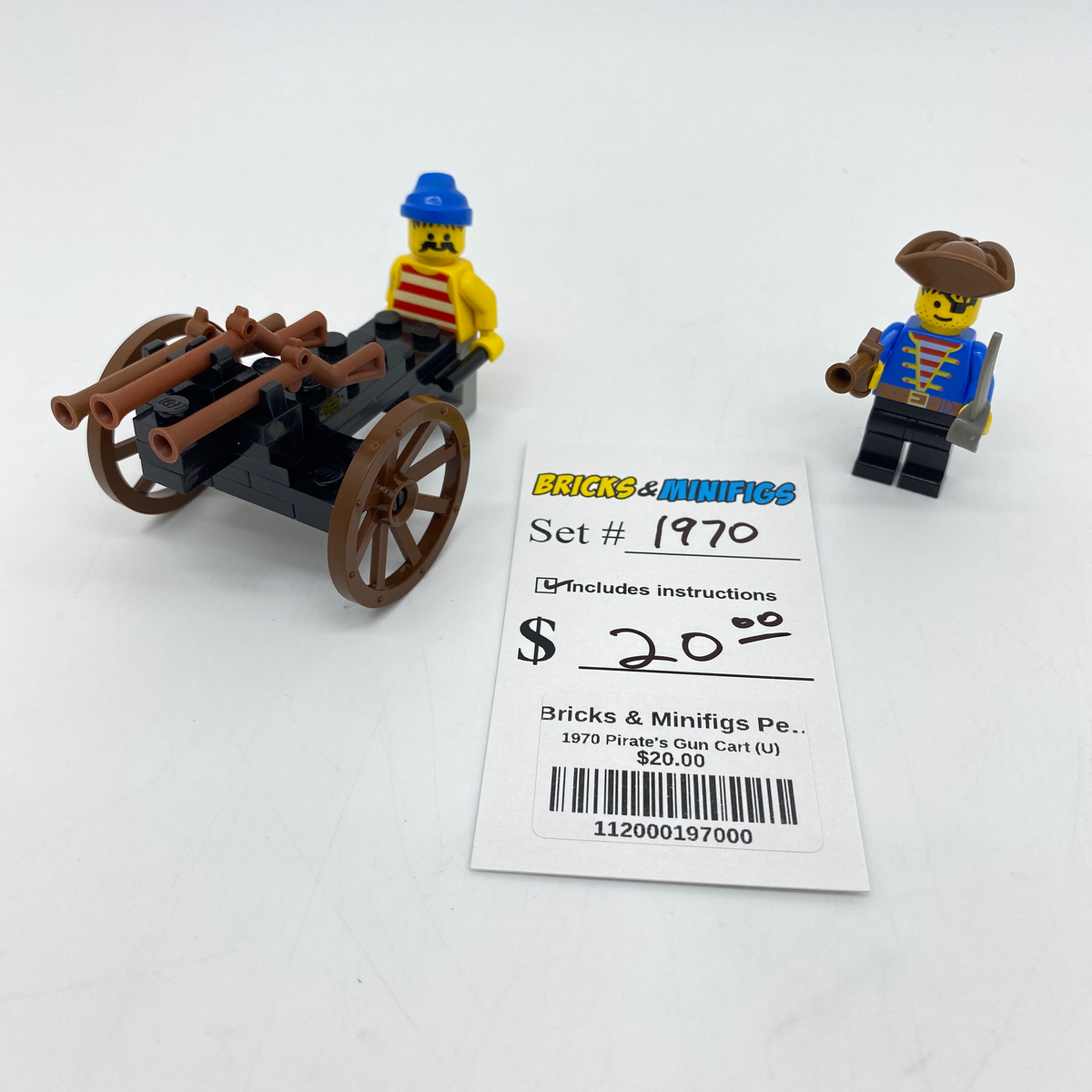 1970 Pirate's Gun Cart (U) product image 1, provided for visual reference and product detail review
