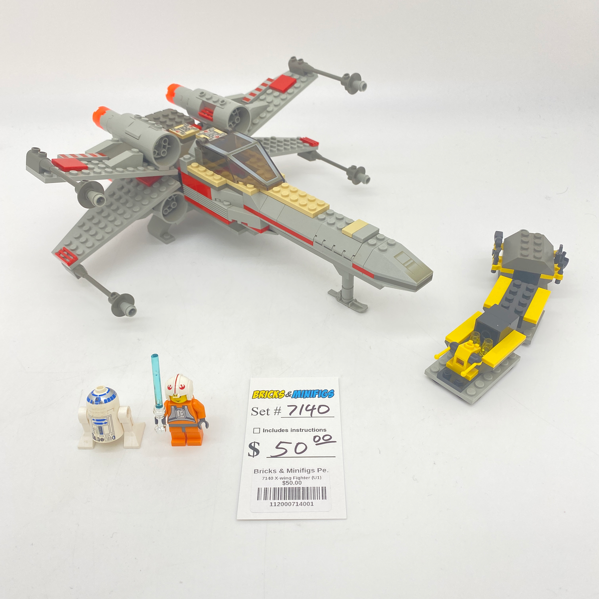 7140 X-wing Fighter (U1) product image 1, provided for visual reference and product detail review
