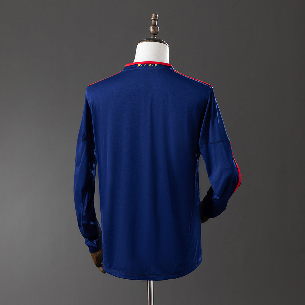 Spain Jersey 2010 Away Retro Football Kit Long Sleeves product image 2
