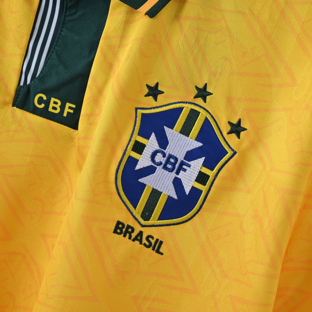 Retro Brazil Jersey 1991-93 Football Kit Soccer product image 4