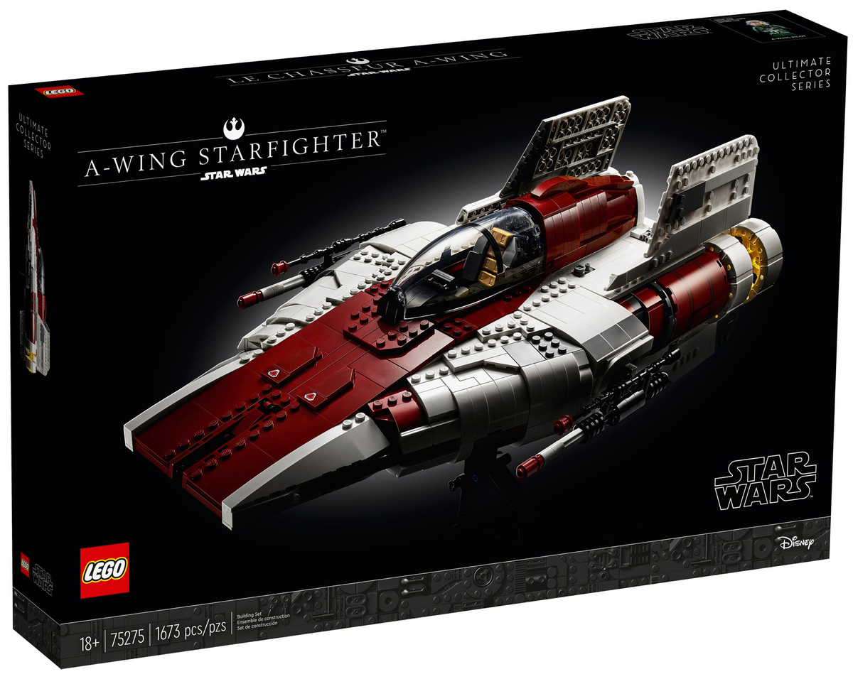 75275 A-Wing Starfighter UCS product image 1, provided for visual reference and product detail review