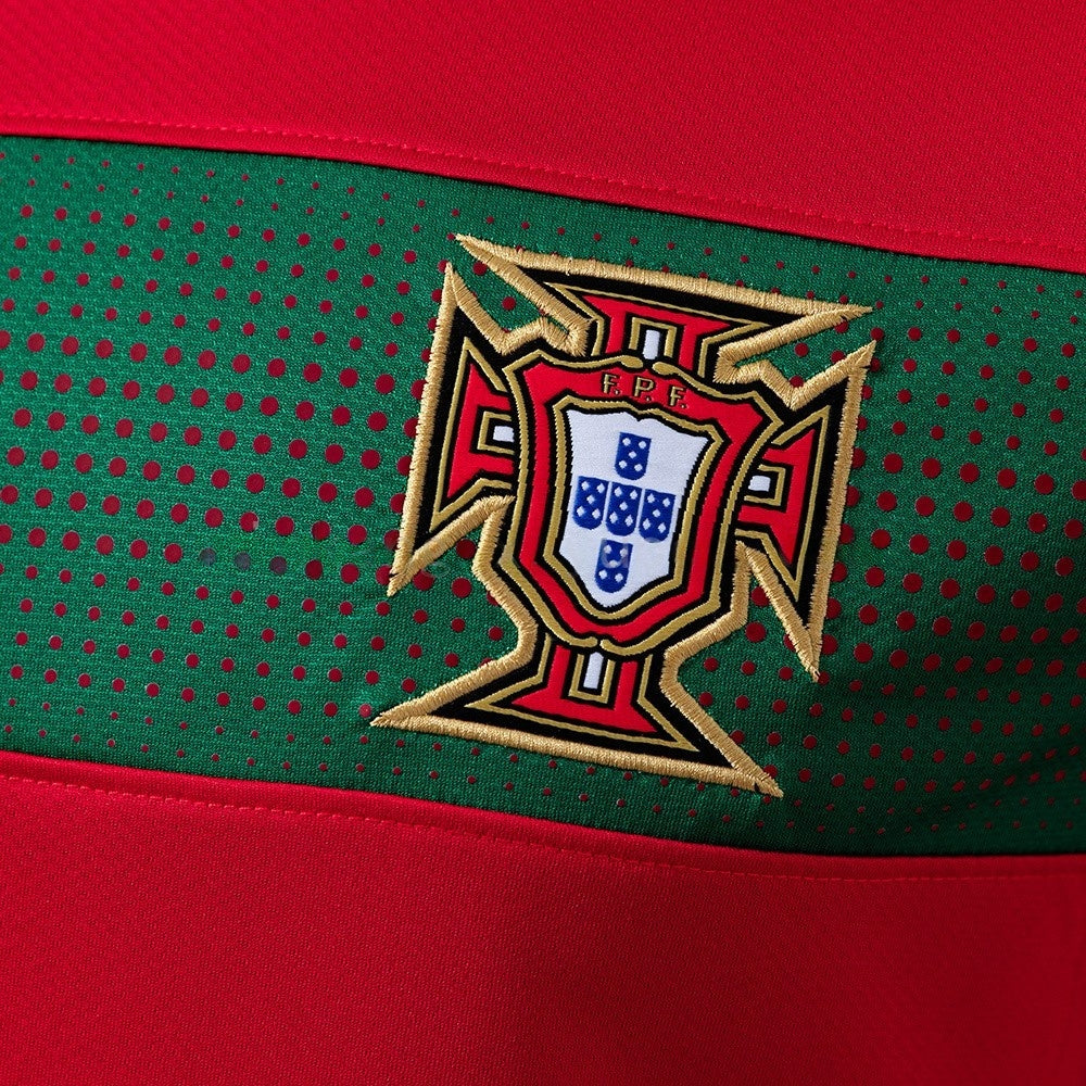 Portugal Jersey 2010 Home Retro Football Kit Long Sleeves product image 5