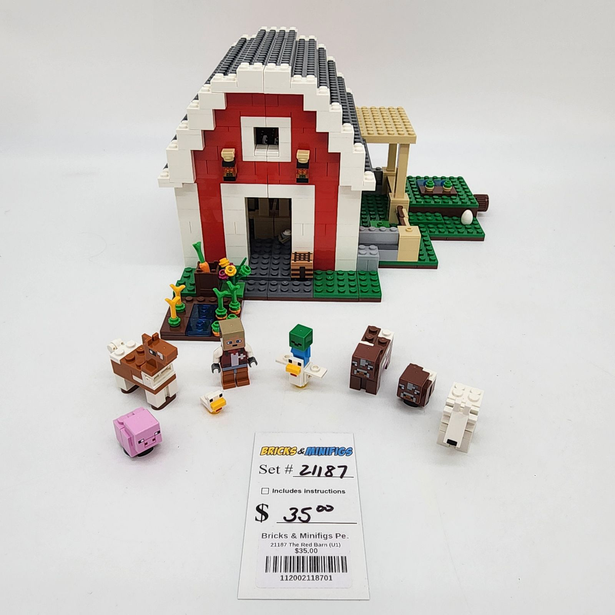 21187 The Red Barn (U1) product image 1, provided for visual reference and product detail review