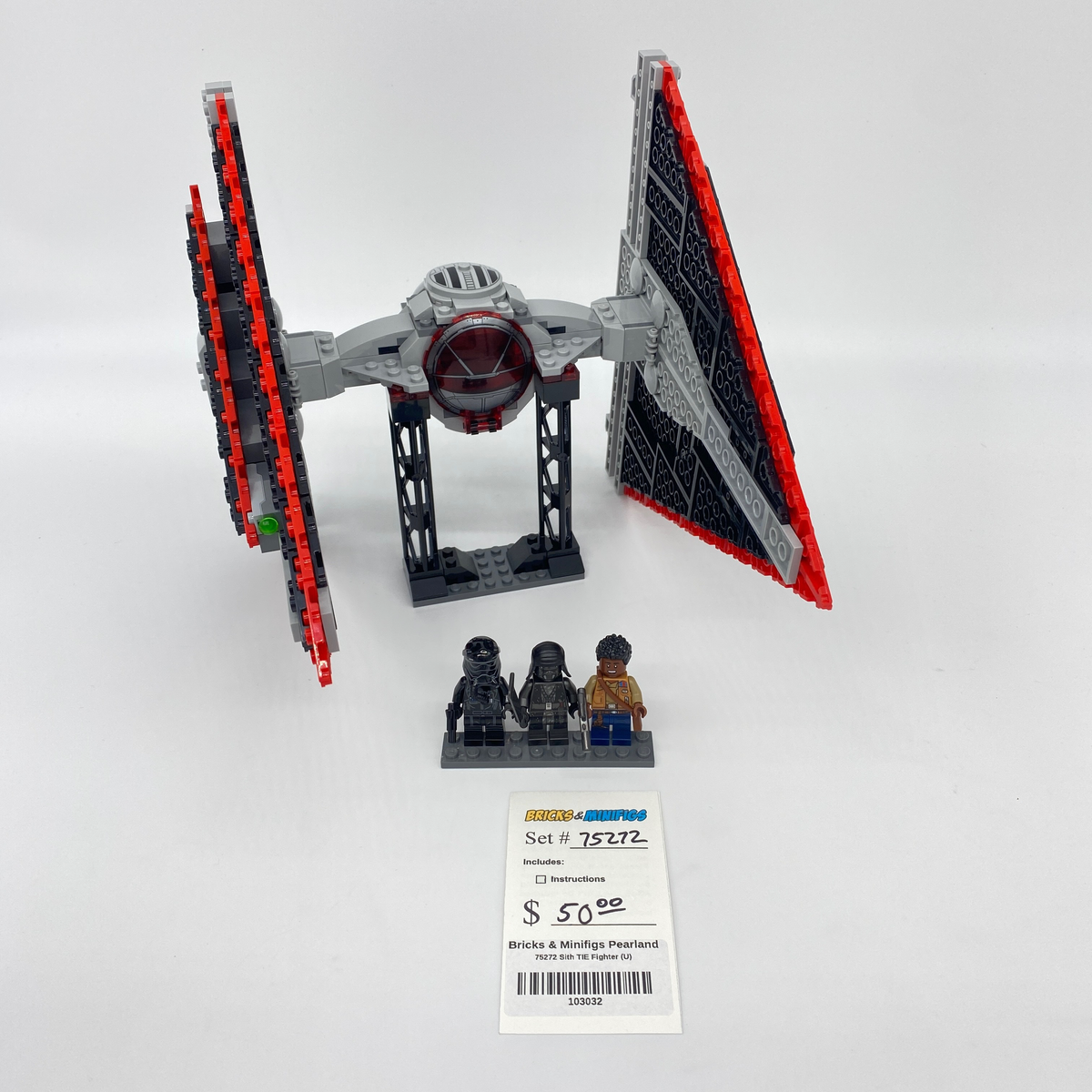 75272 Sith TIE Fighter (U) product image 1, provided for visual reference and product detail review