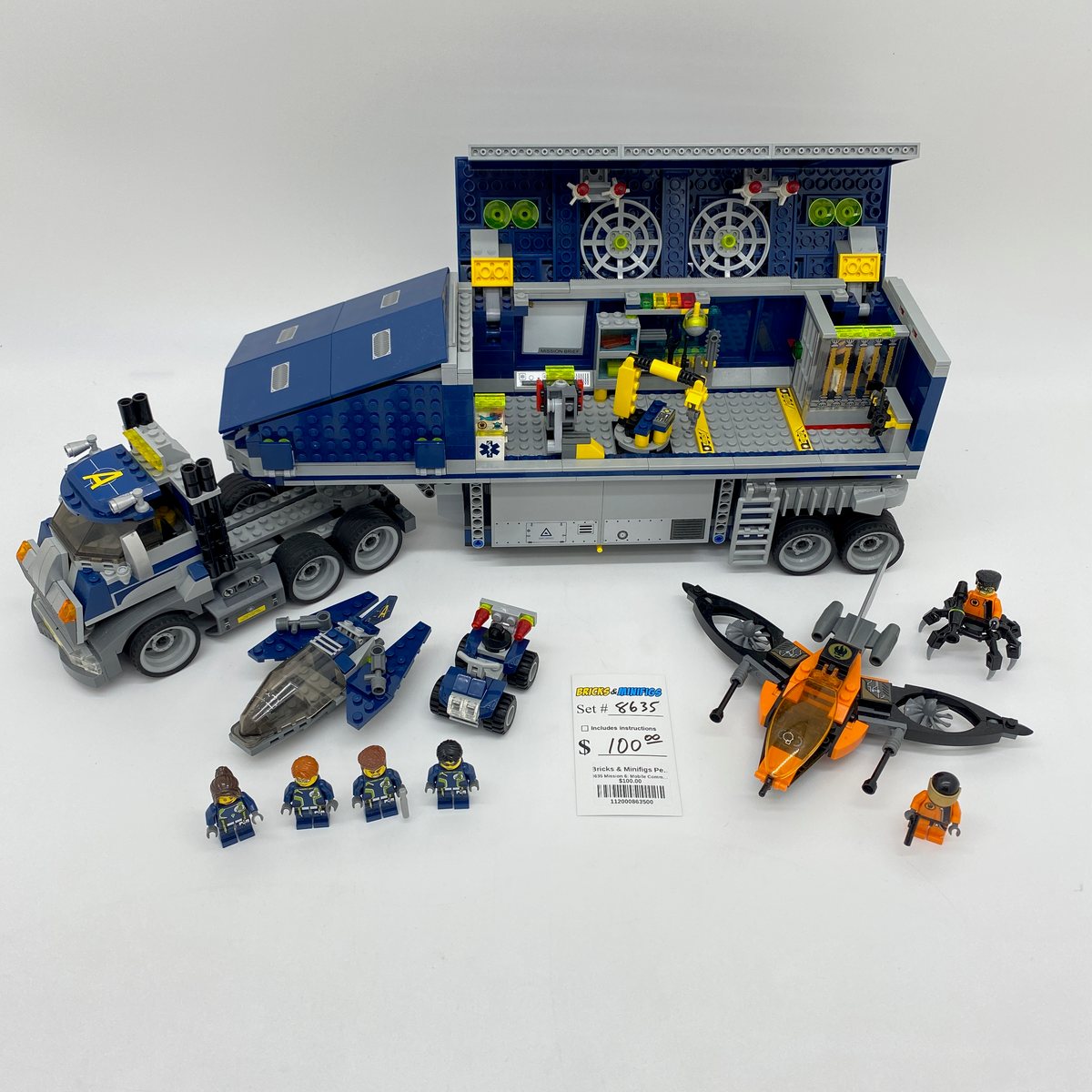 8635 Mission 6: Mobile Command Center (U) product image 1, provided for visual reference and product detail review