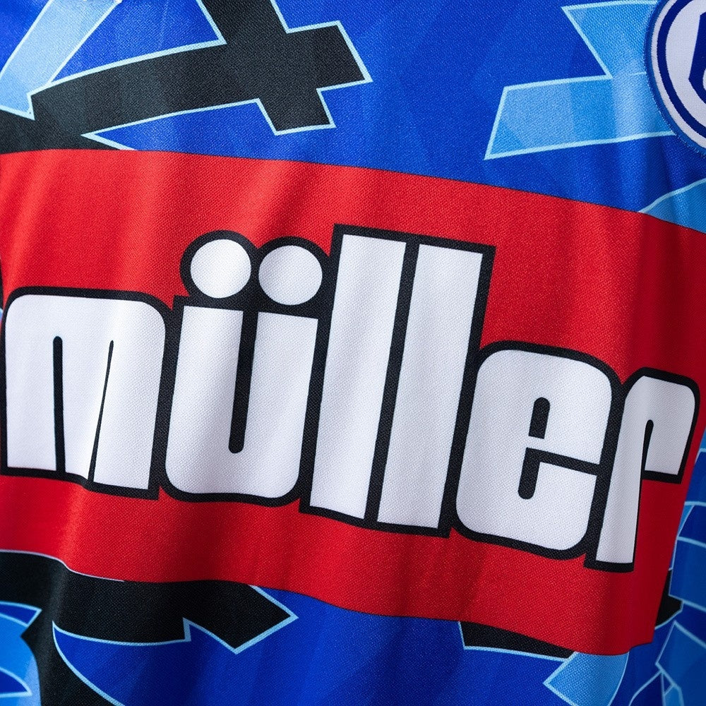 Schalke 04 Jersey 1993-94 Home Retro Football Kit product image 6