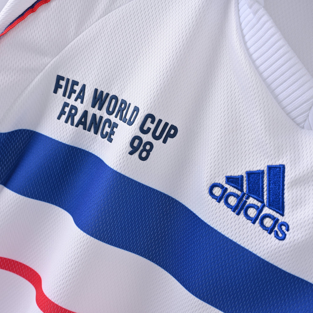 Retro France Jersey 1998 Away Football Kit Soccer product image 2