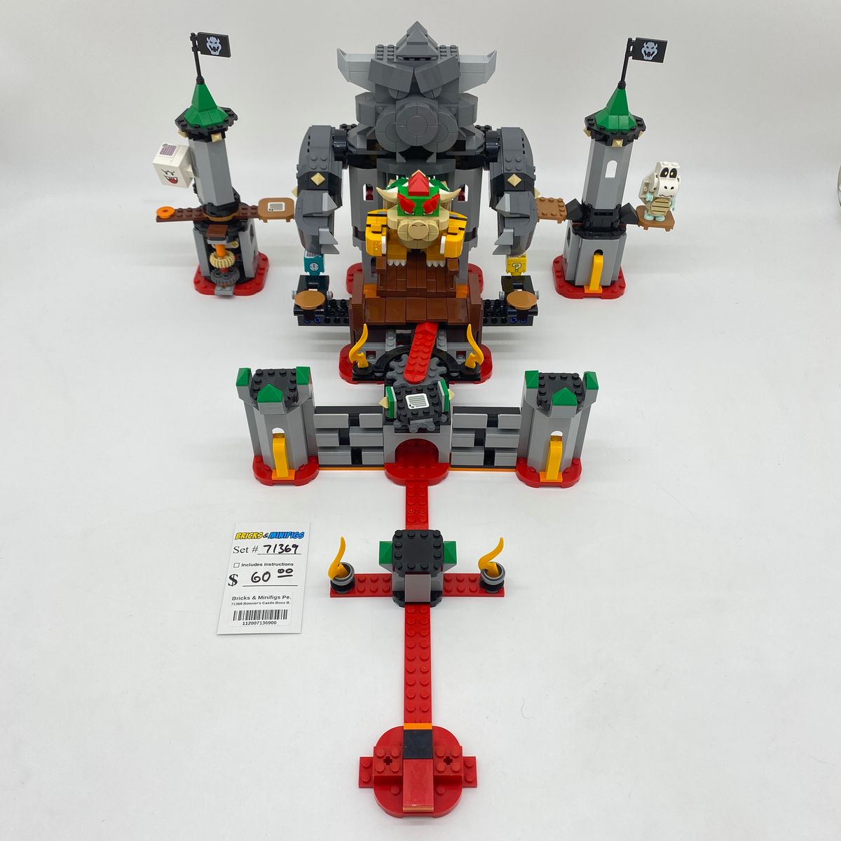 71369 Bowser's Castle Boss Battle Expansion Set (U) product image 1, provided for visual reference and product detail review