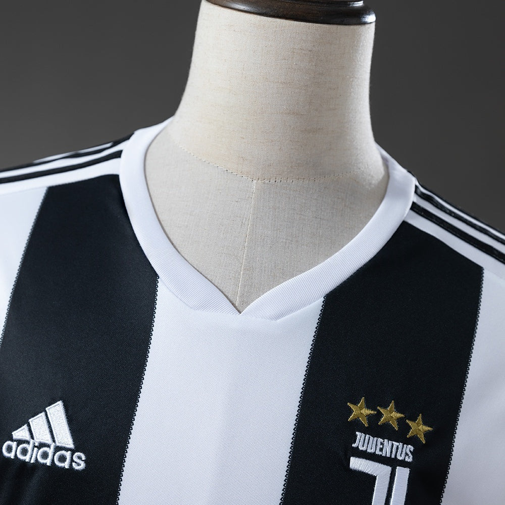 Juventus Home Jersey 2018-19 Retro Football Kit Soccer Shirt product image 5
