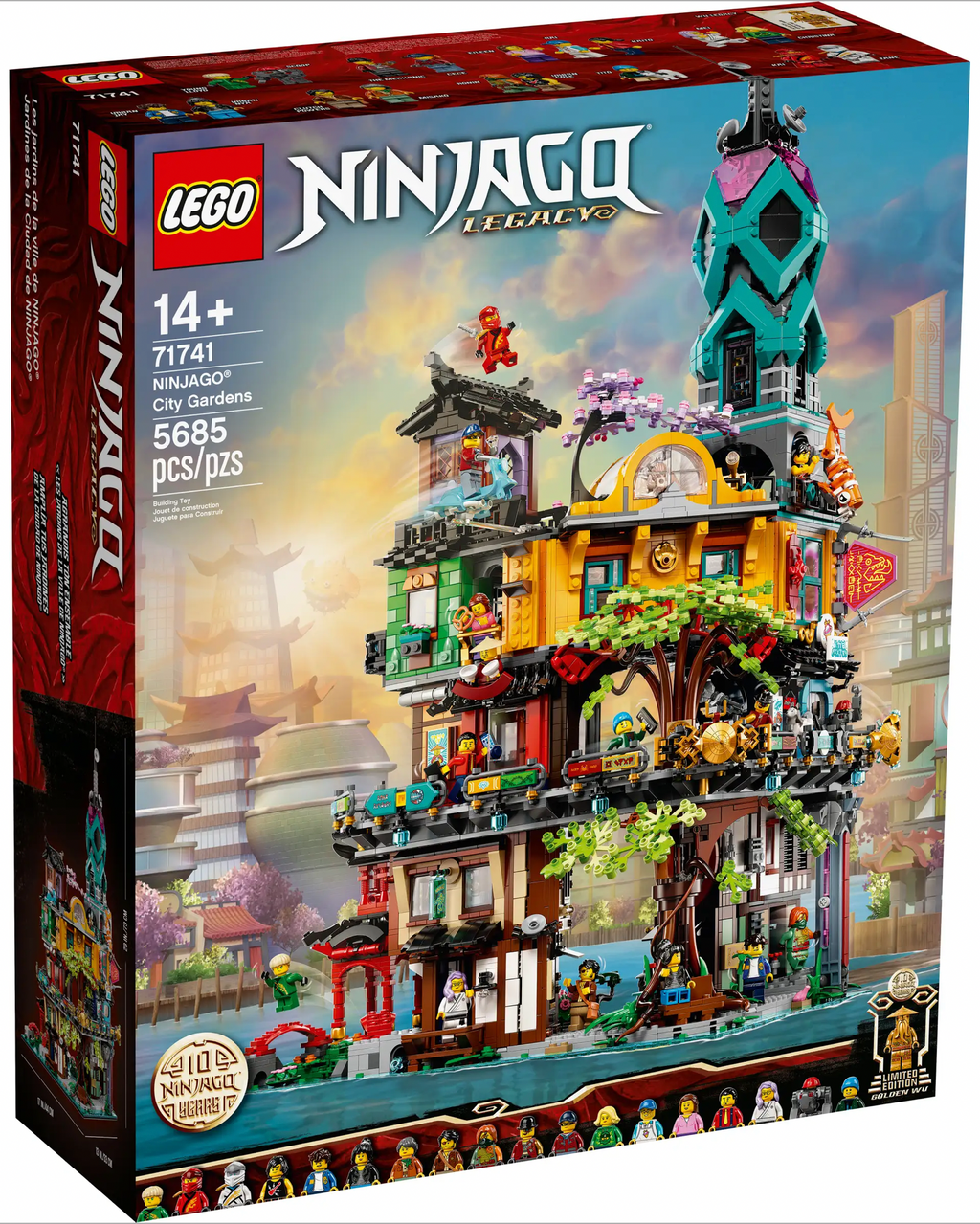 71741 NINJAGO City Gardens product image 1, provided for visual reference and product detail review