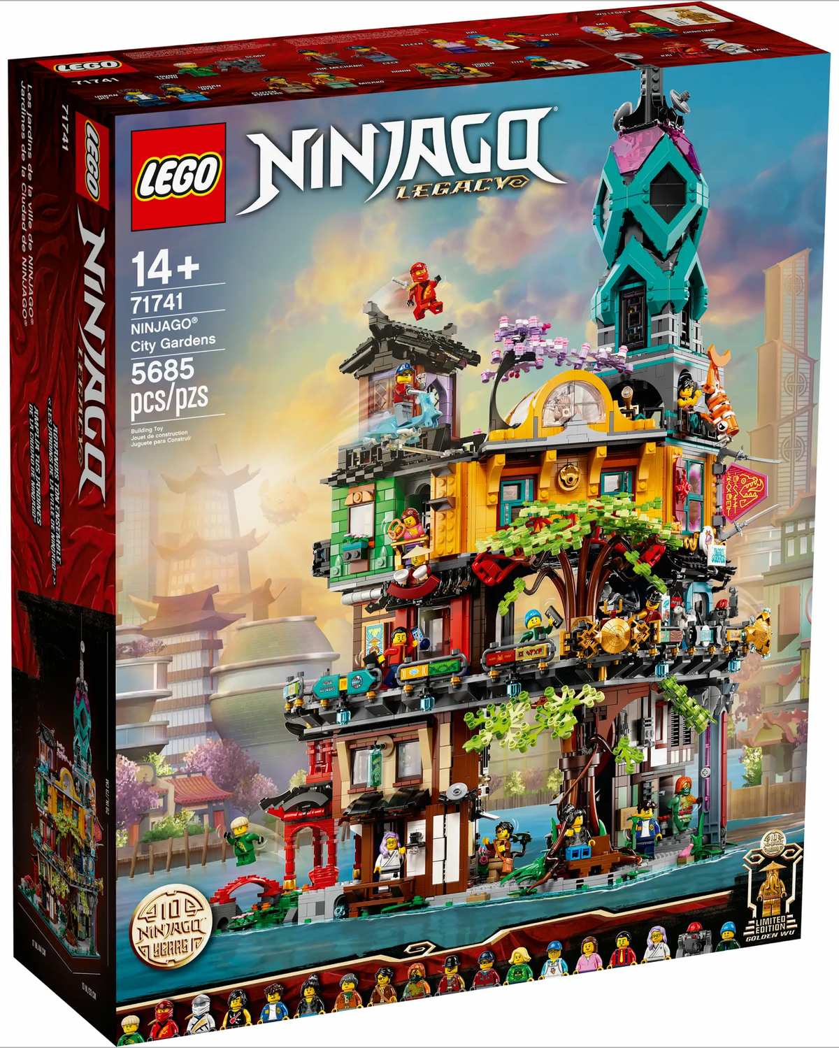 71741 NINJAGO City Gardens product image 1, provided for visual reference and product detail review