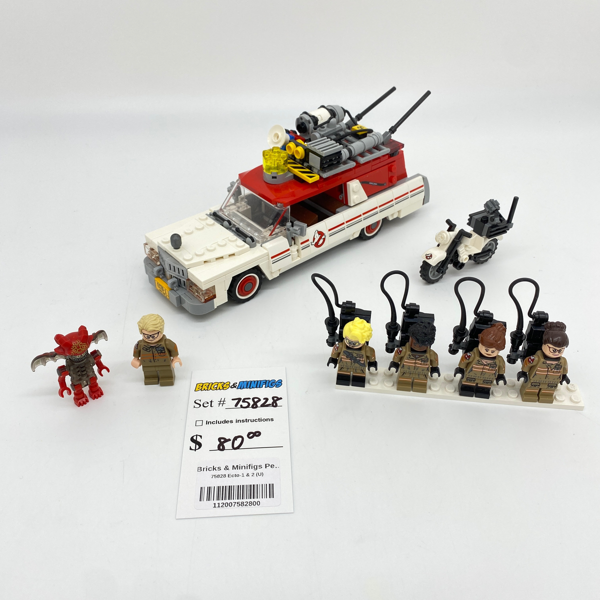 75828 Ecto-1 & 2 (U) product image 1, provided for visual reference and product detail review