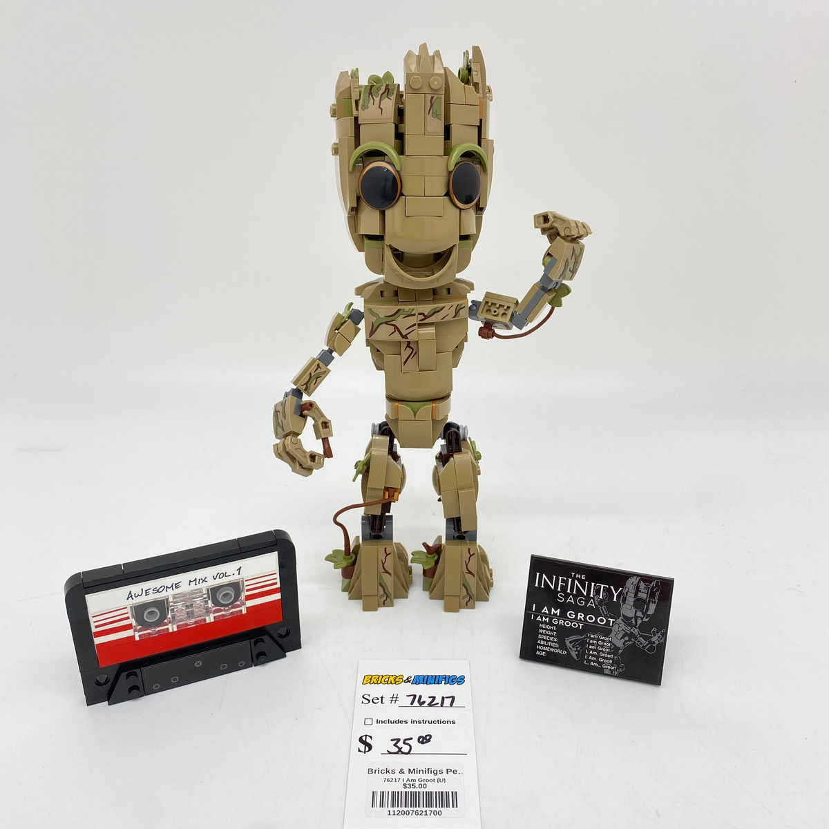 76217 I Am Groot (U) product image 1, provided for visual reference and product detail review