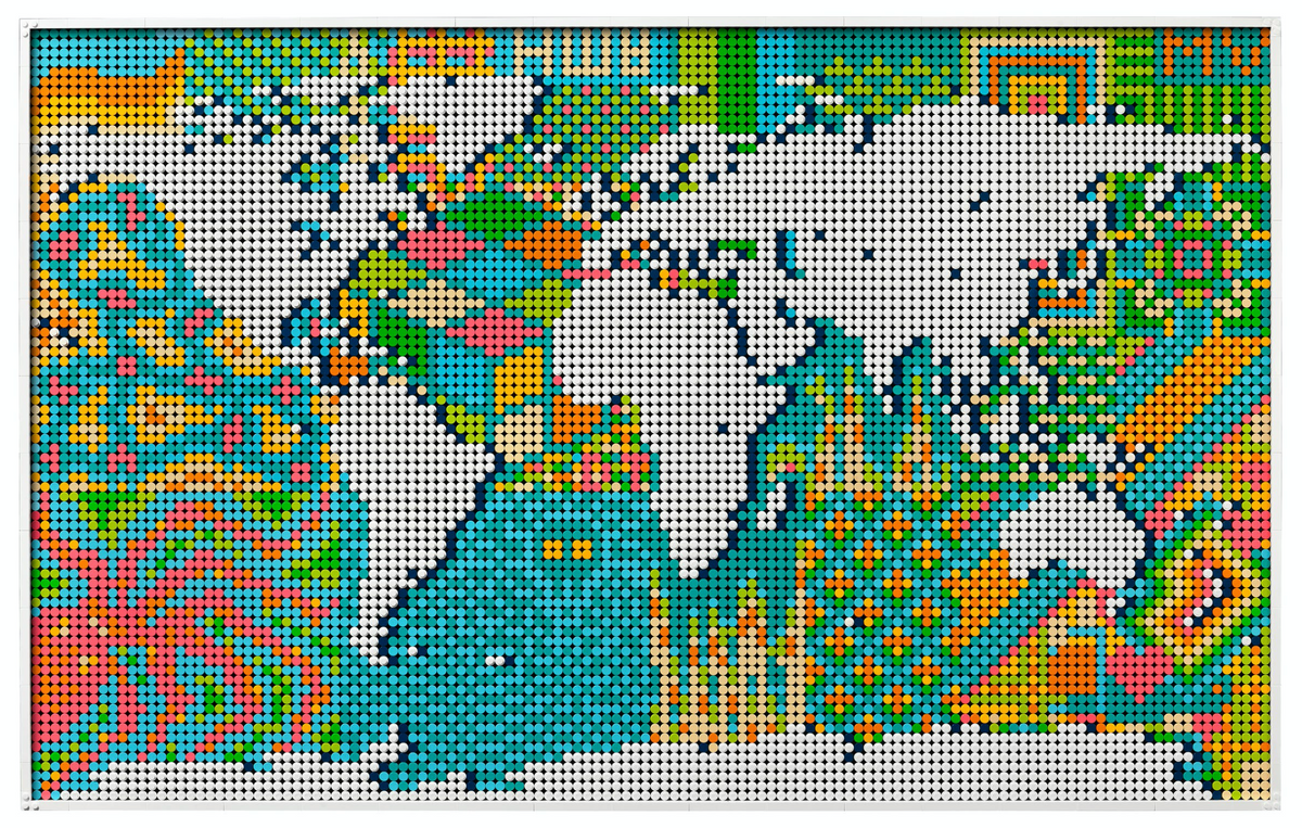 31203 World Map (U) product image 1, provided for visual reference and product detail review