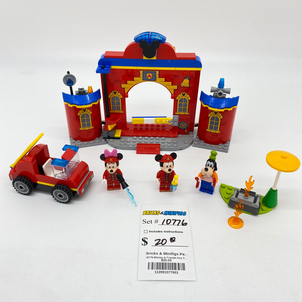 10776 Mickey & Friends Fire Truck & Station (U1)