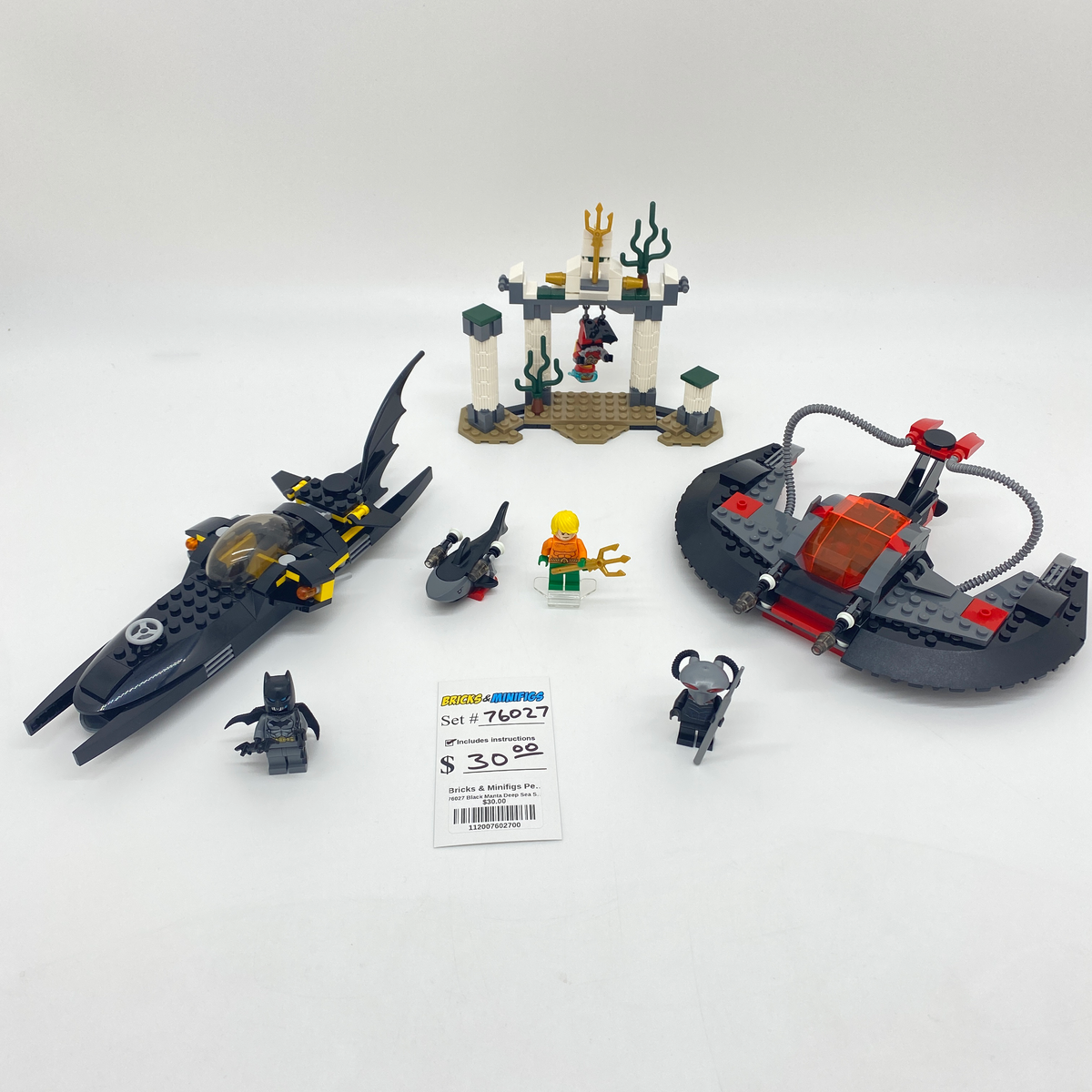 76027 Black Manta Deep Sea Strike (U) product image 1, provided for visual reference and product detail review