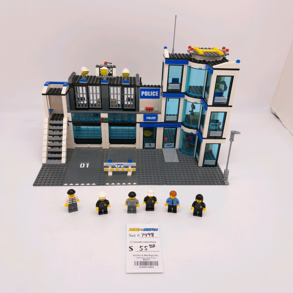 7498 Police Station (U1) product image 1, provided for visual reference and product detail review