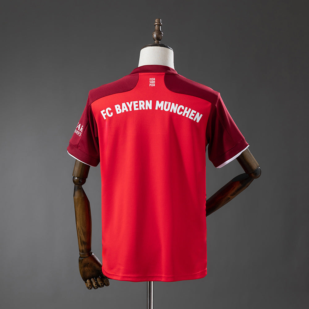 Bayern Munich Home Jersey 2021-22 Retro Football Kit Soccer product image 2