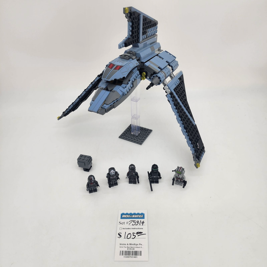 75314 The Bad Batch Attack Shuttle (U1) product image 1, provided for visual reference and product detail review