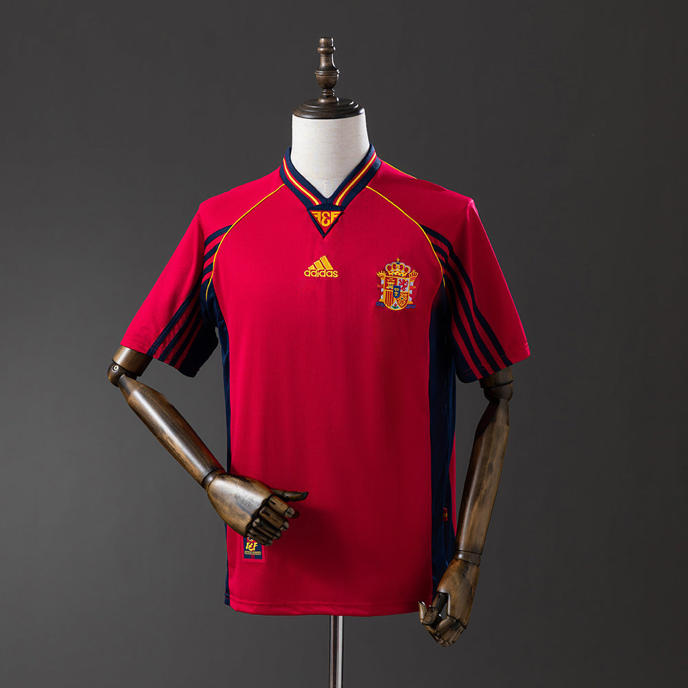 Spain Jersey 1998 Home Retro Football Kit product image 1