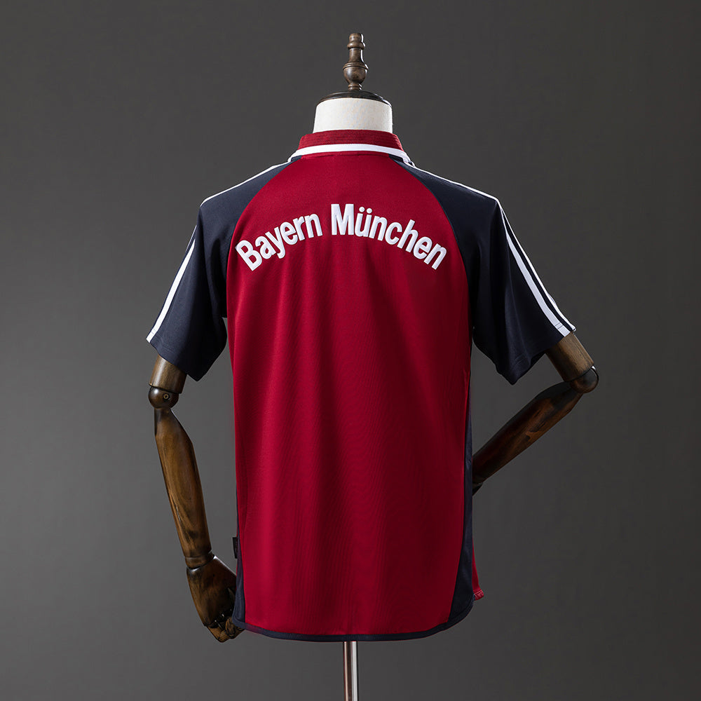 Bayern Munich Jersey 2001-02 Home Retro Football Kit product image 2