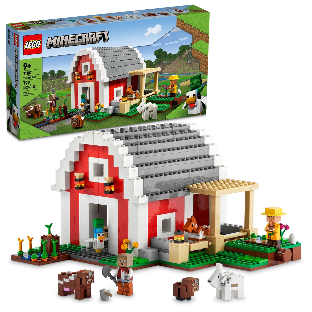 21187 The Red Barn product image 2, provided for visual reference and product detail review