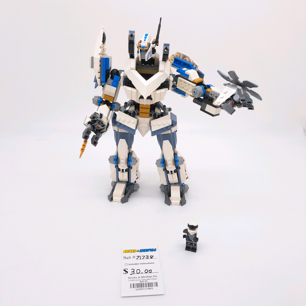71738 Zane's Titan Mech Battle (U1) product image 2, provided for visual reference and product detail review