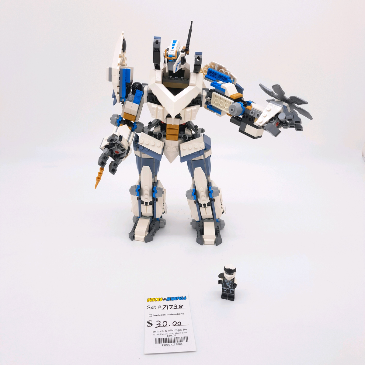 71738 Zane's Titan Mech Battle (U1) product image 2, provided for visual reference and product detail review