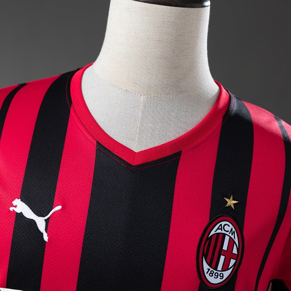 AC Milan Home Jersey 2021-22 Retro Football Kit Soccer product image 7