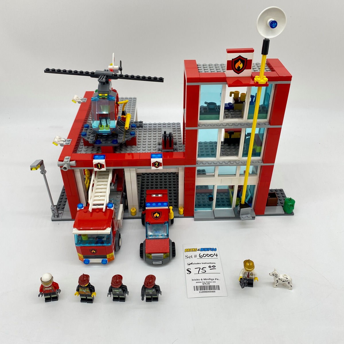 60004 Fire Station (U) product image 1, provided for visual reference and product detail review