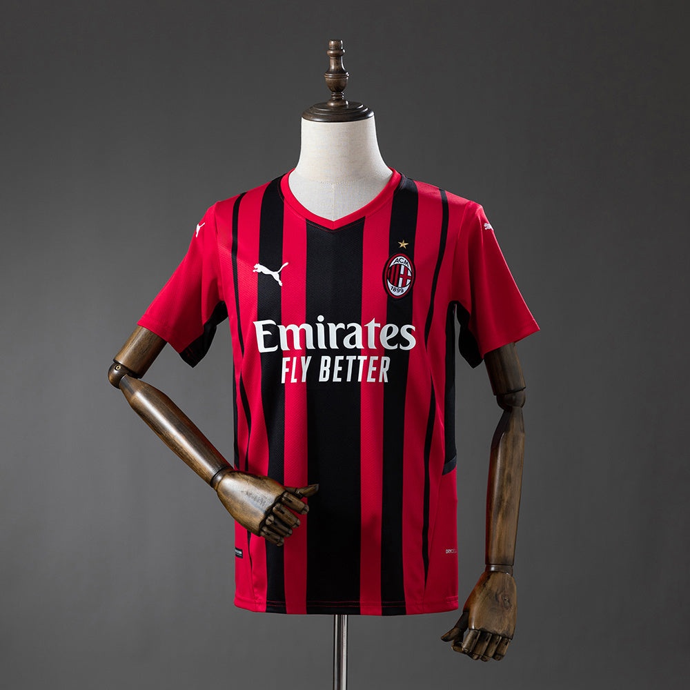 AC Milan Home Jersey 2021-22 Retro Football Kit Soccer product image 1