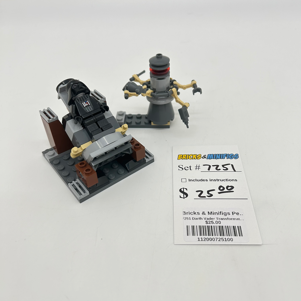 7251 Darth Vader Transformation (U) product image 1, provided for visual reference and product detail review