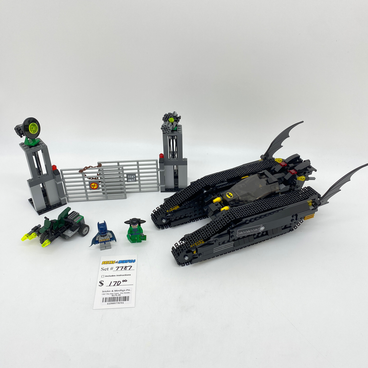7787 The Bat-Tank: The Riddler and Bane's Hideout (U1) product image 1, provided for visual reference and product detail