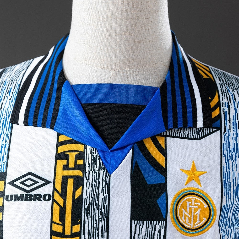 Inter Milan Jersey 1995-96 Away Retro Football Kit product image 7