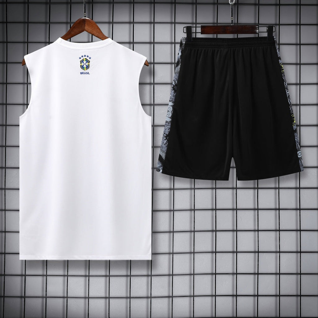 Brazil Vest Set Training Tracksuits 25/26 Football Kit product image 2