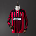 AC Milan Jersey 2007/08 Home Retro Football Kit Long Sleeves product image 1