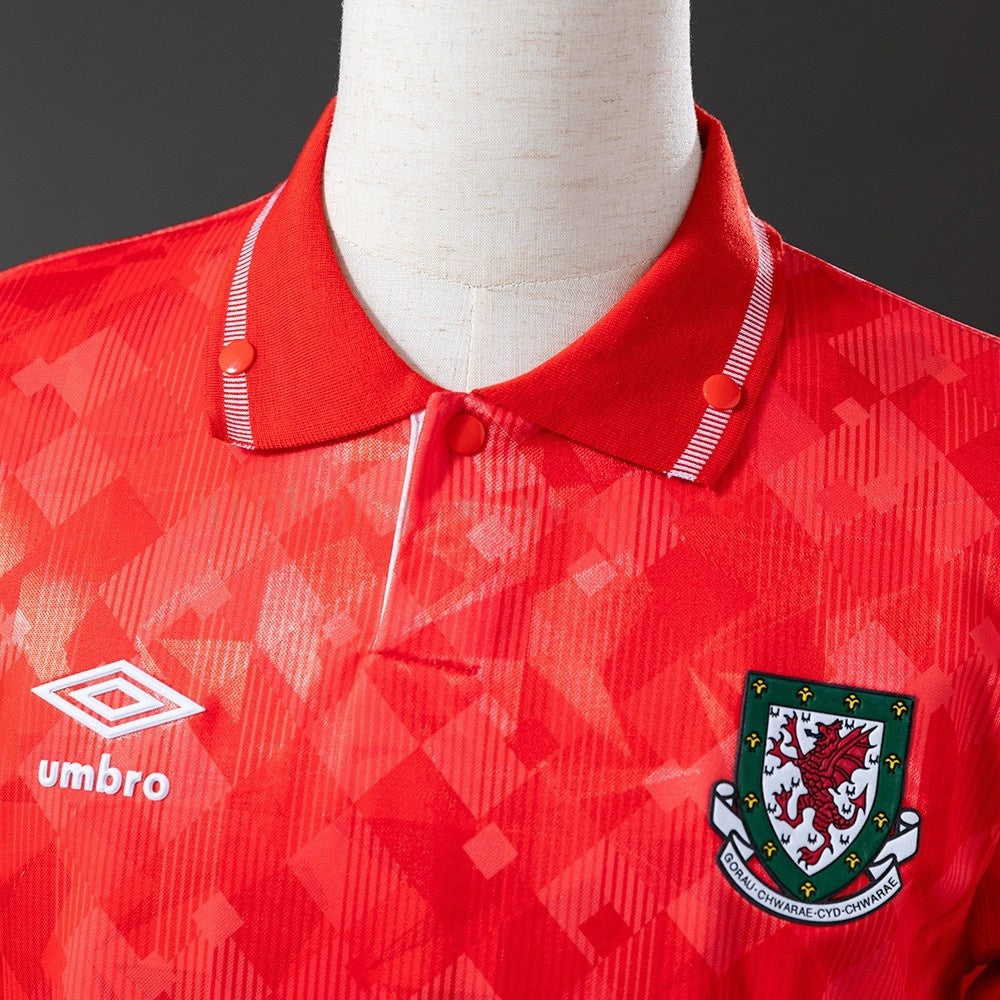 Wales Jersey 1990 Home Retro Football Kit product image 6