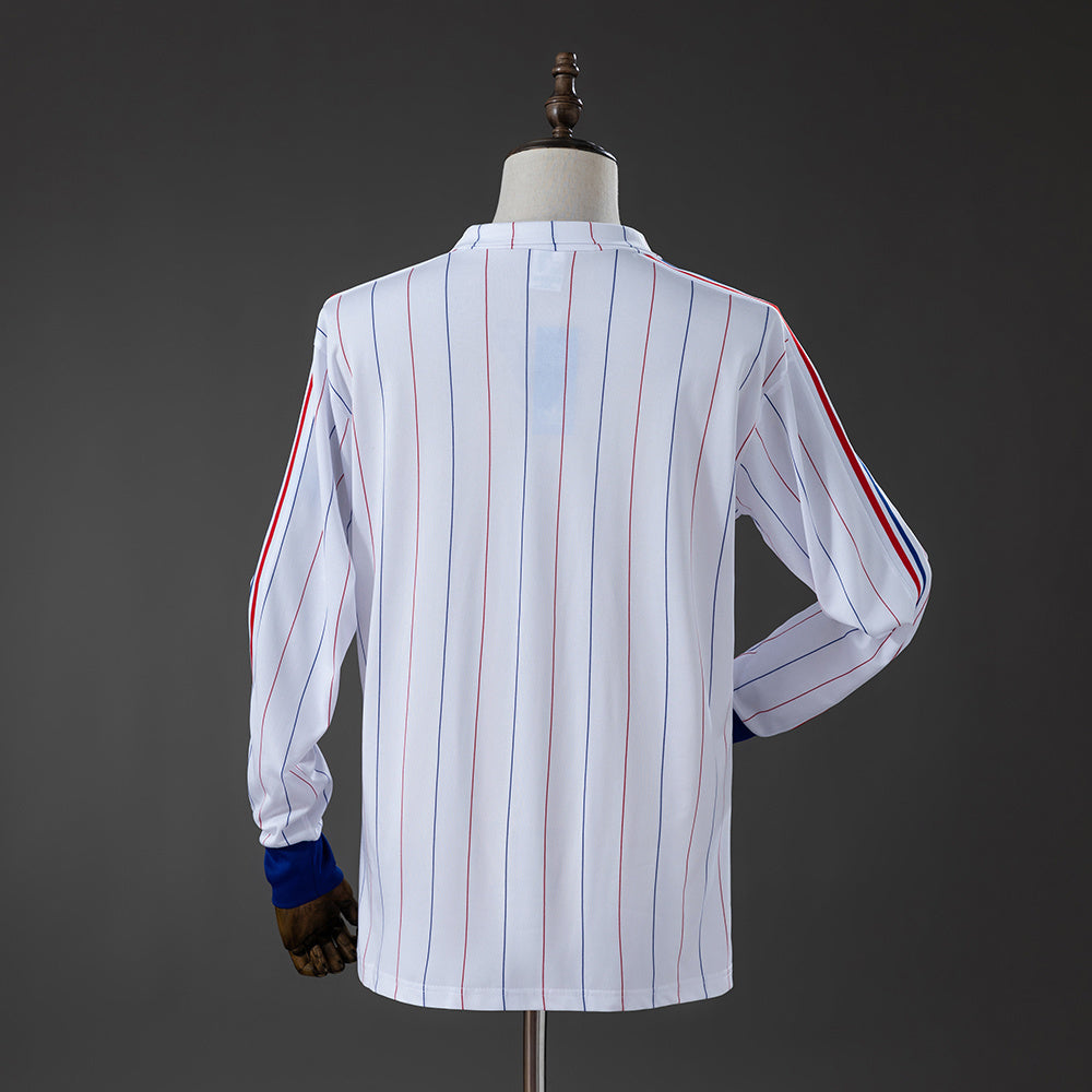 Retro France Away Jersey 1980-1982 Long Sleeves Football product image 2
