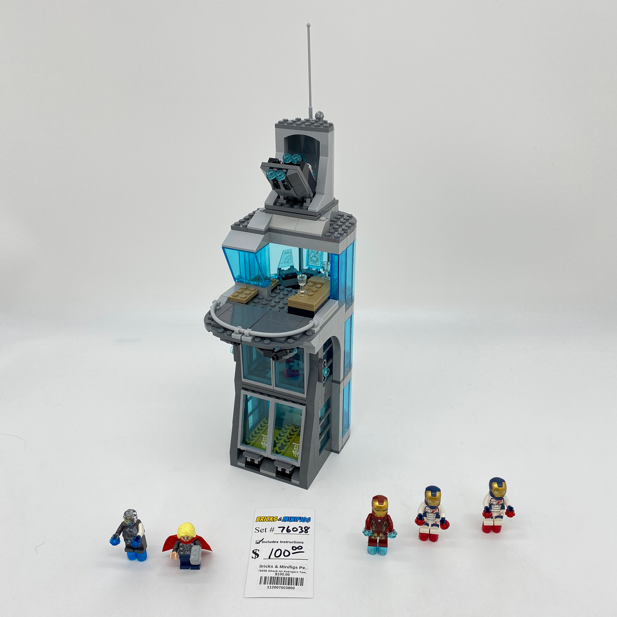 76038 Attack on Avengers Tower (U) product image 1, provided for visual reference and product detail review