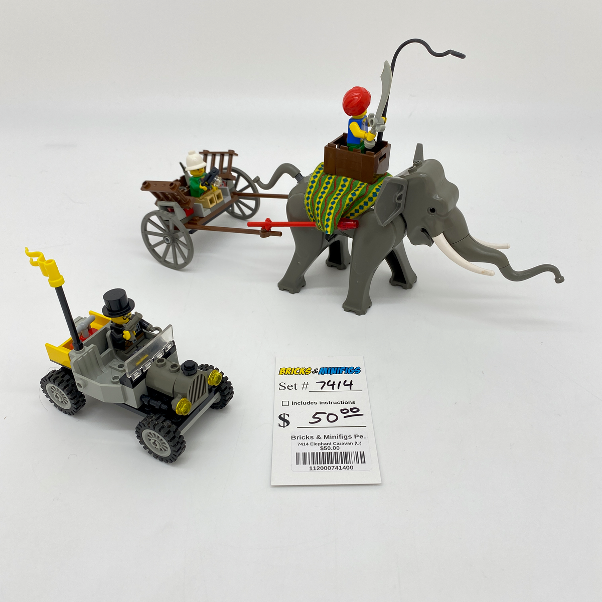 7414 Elephant Caravan (U) product image 1, provided for visual reference and product detail review