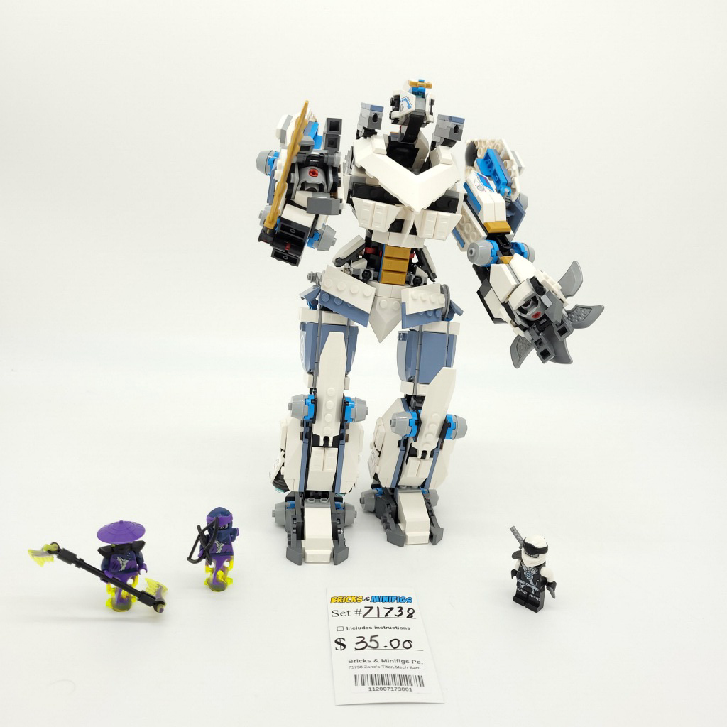 71738 Zane's Titan Mech Battle (U1) product image 1, provided for visual reference and product detail review