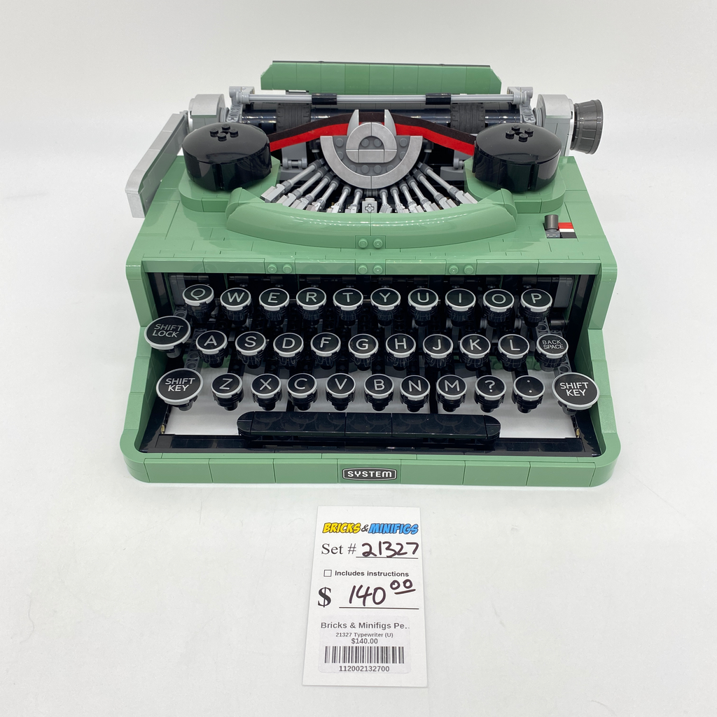 21327 Typewriter (U) product image 2, provided for visual reference and product detail review