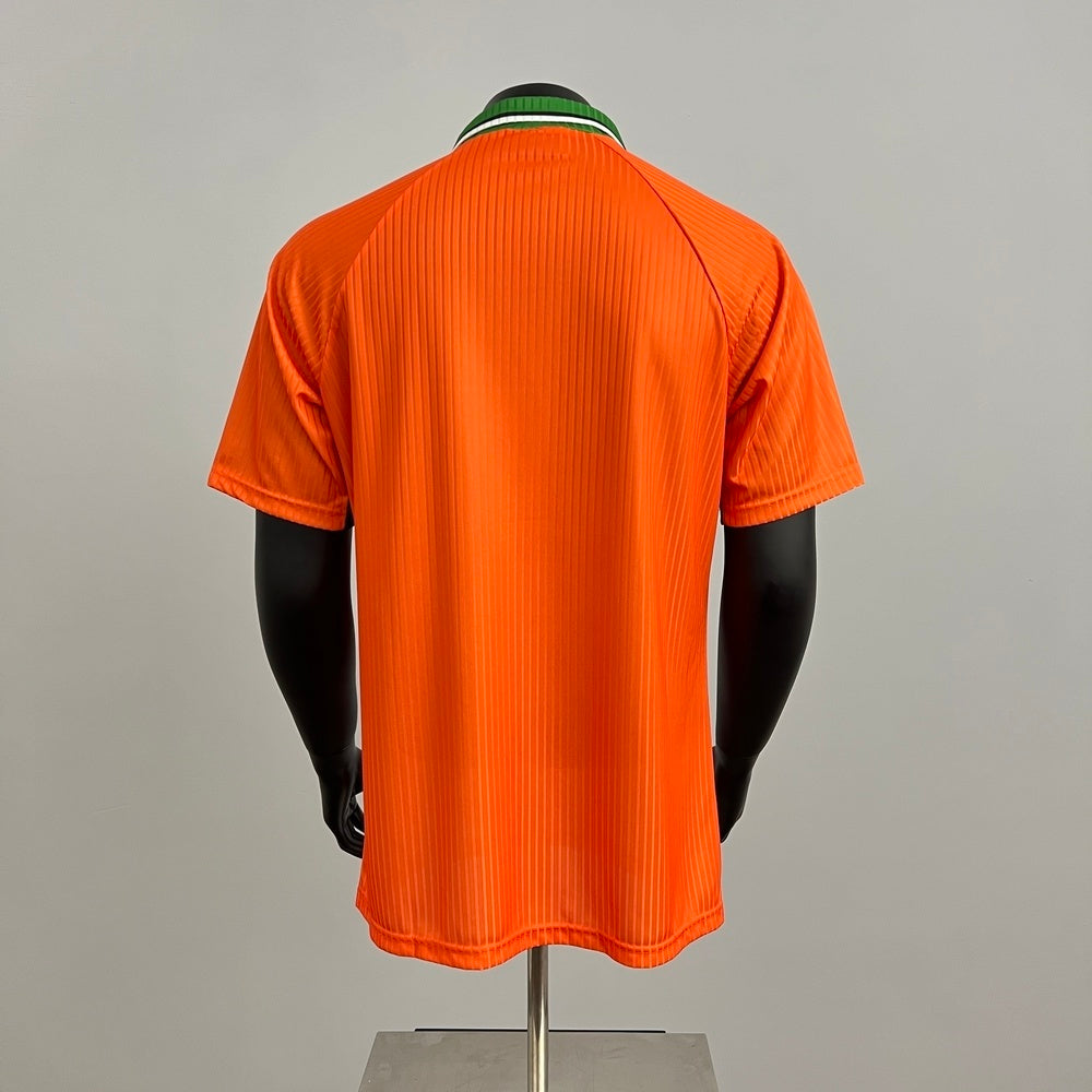 Retro Ireland Jersey 1997 Orange Football Kit Soccer product image 8