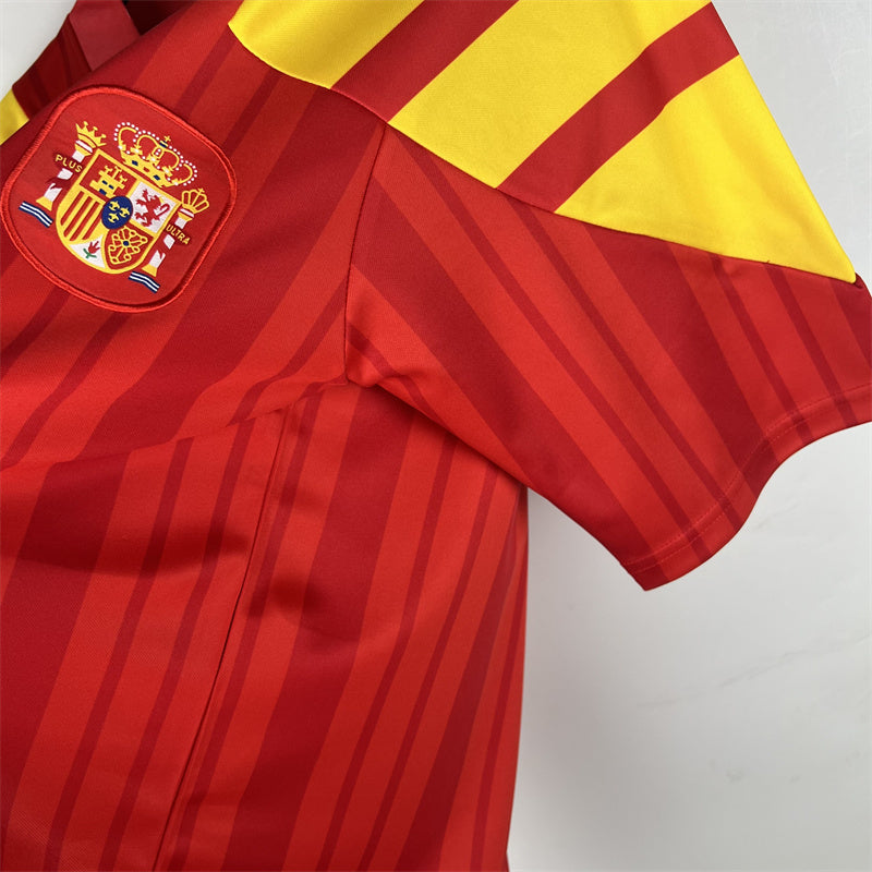 Spain Jersey Home kit 1992 1994 Retro Football Team Soccer product image 6