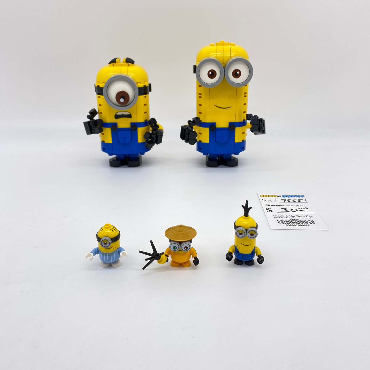 75551 Brick-Built Minions and Their Lair (U) product image 1, provided for visual reference and product detail review