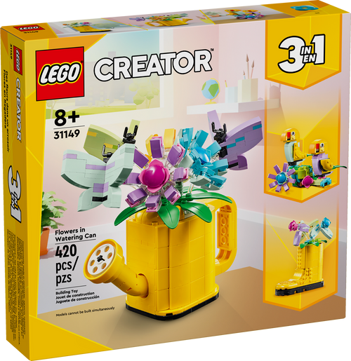 31149 Flowers in Watering Can product image 2, provided for visual reference and product detail review