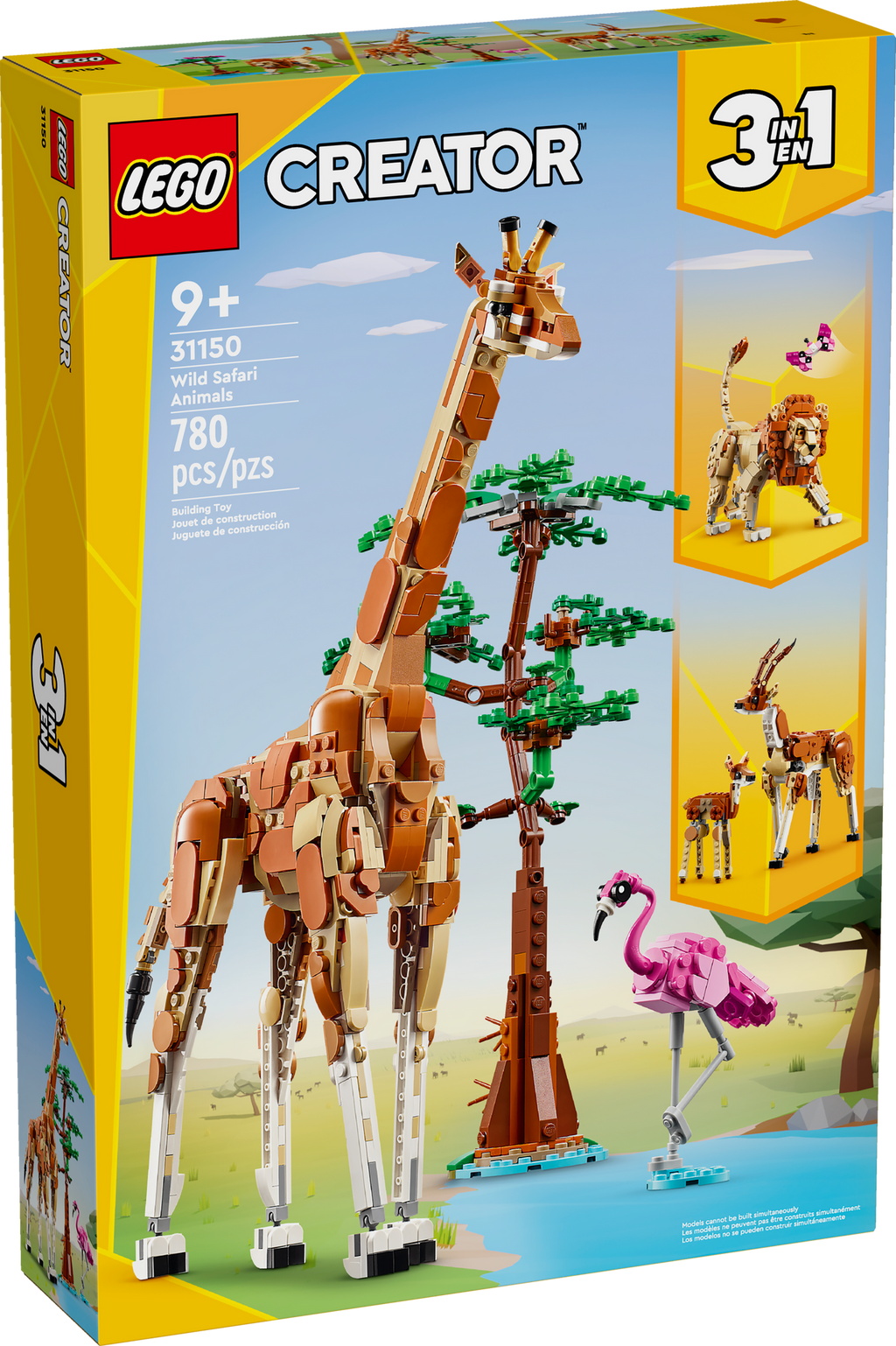 31150 Wild Safari Animals product image 2, provided for visual reference and product detail review