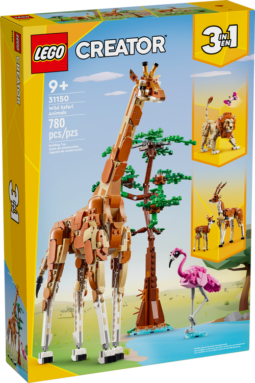 31150 Wild Safari Animals product image 2, provided for visual reference and product detail review