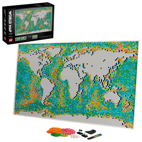 31203 World Map product image 1, provided for visual reference and product detail review
