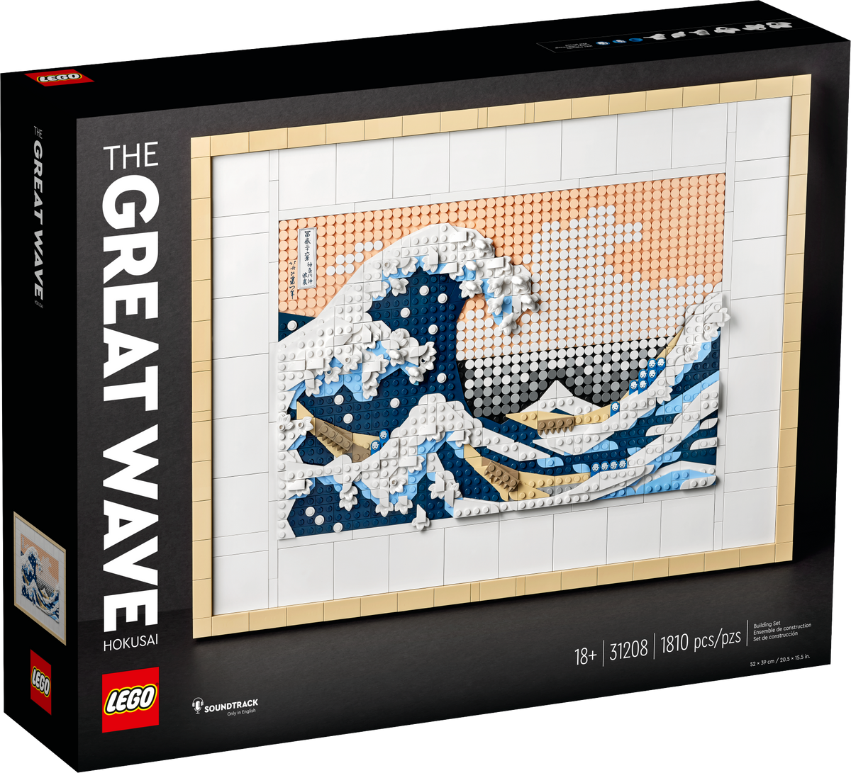 31208 Hokusai - The Great Wave* product image 1, provided for visual reference and product detail review